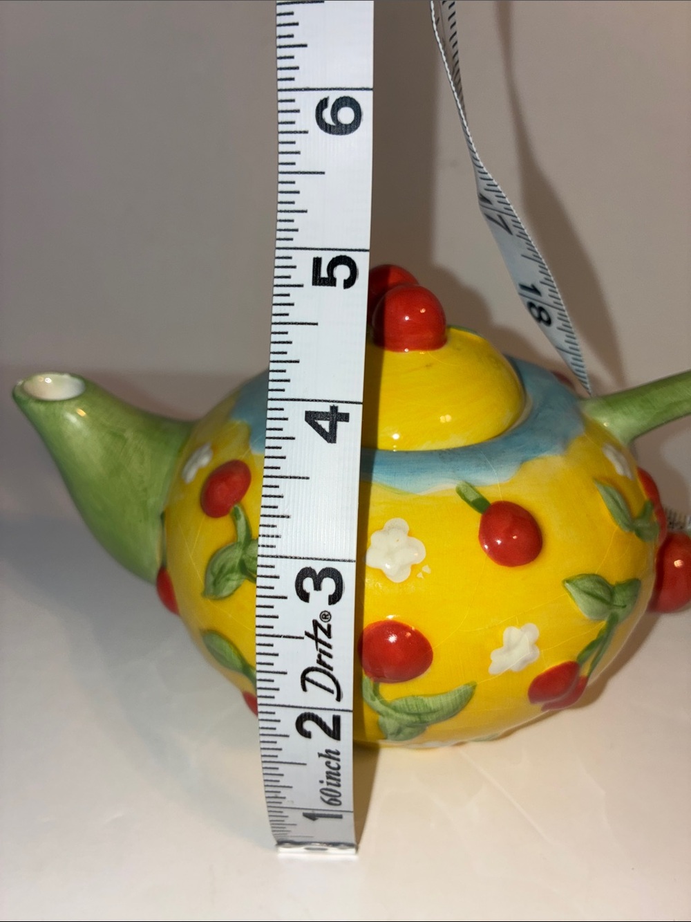 Oneida Country Bouquet, “Cherries Jubilee”, Mini Teapot - Picture 8 of 8